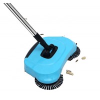 Stainless Steel Sweeping Machine Push Type Hand Push Magic Broom Dustpan Handle Household Cleaning Package Hand Push Sweeper Mop